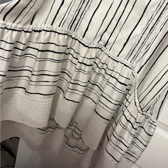 3.1 Phillip Lim white and Black Striped Dress - Picture 6 of 7